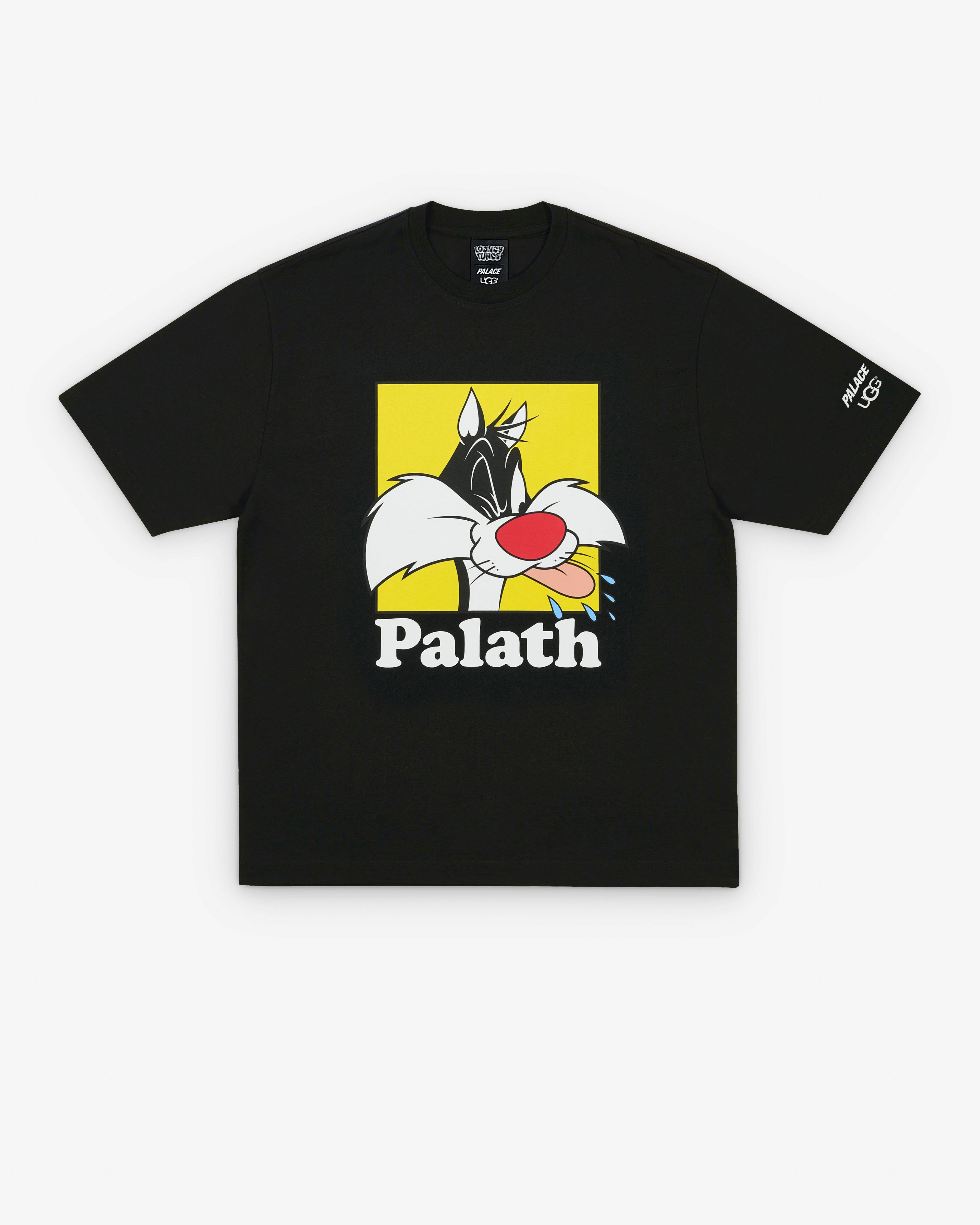 Palace - Ugg Looney Tunes T-Shirt - (Black) by PALACE