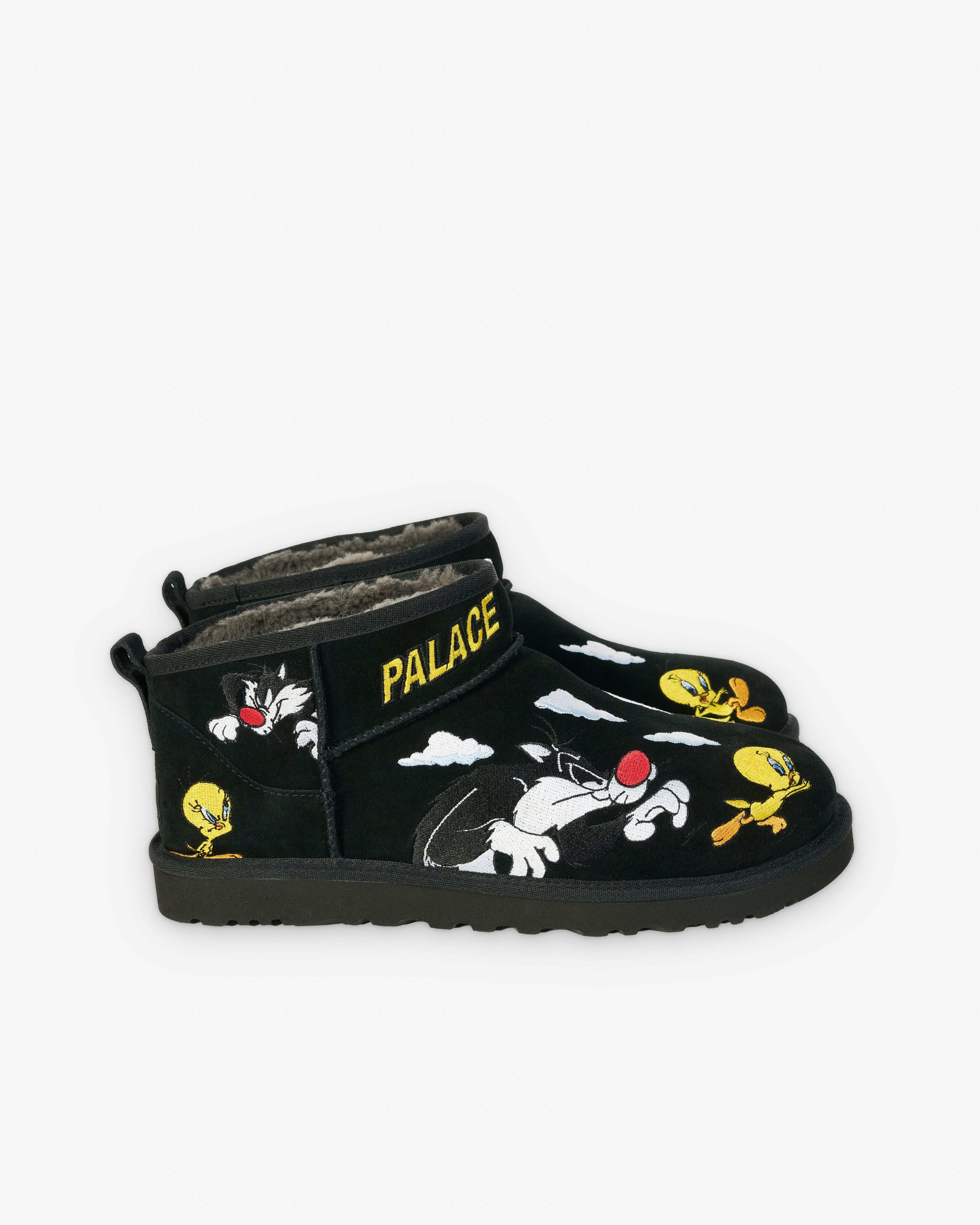 Palace - Ugg Looney Tunes Ultra Mini Boot - (Black) by PALACE