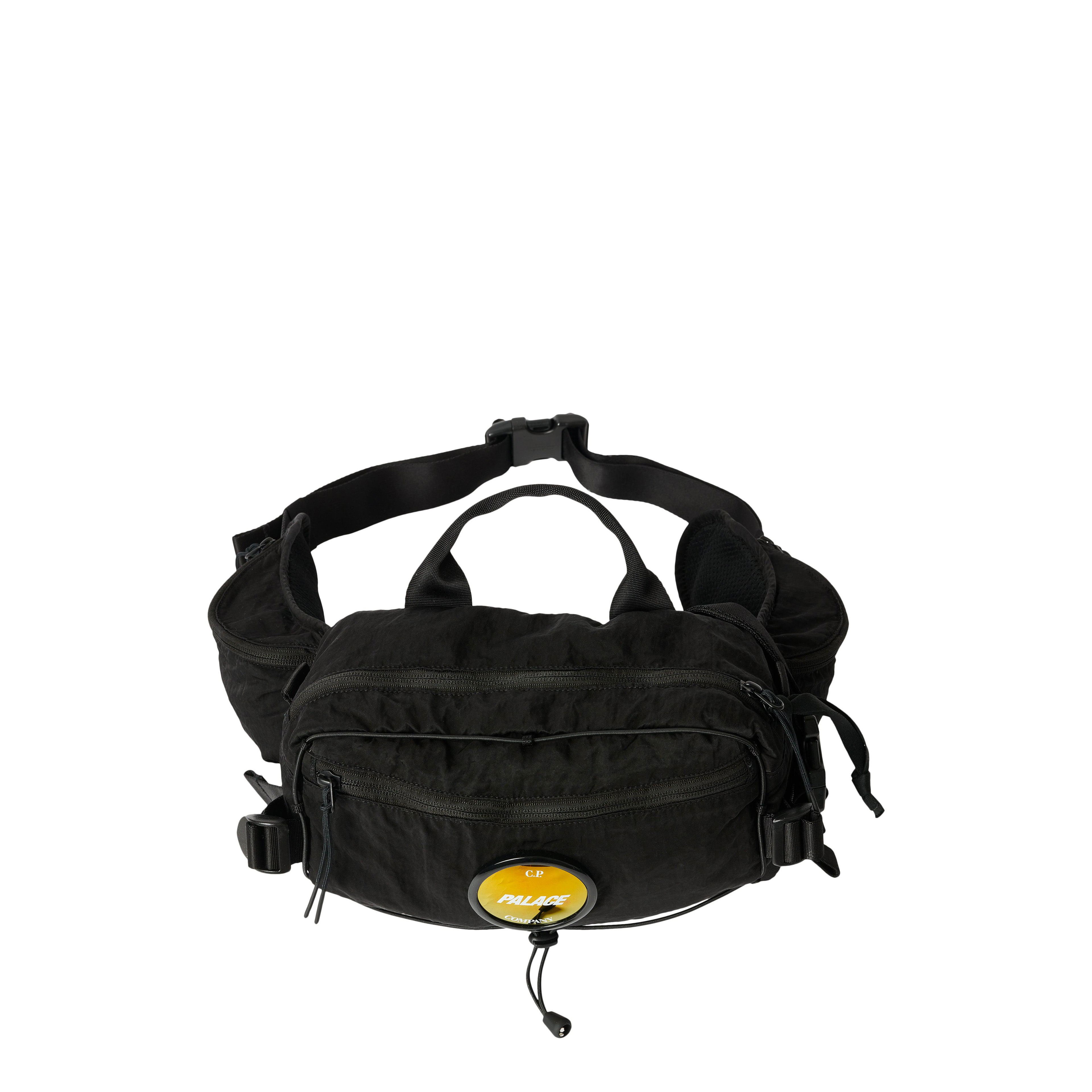 Palace x C.P. Company Bun Bag - D-Ring Version (Black) by PALACE