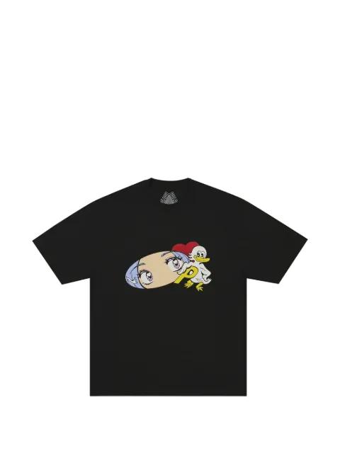 cartoon-print T-shirt by PALACE