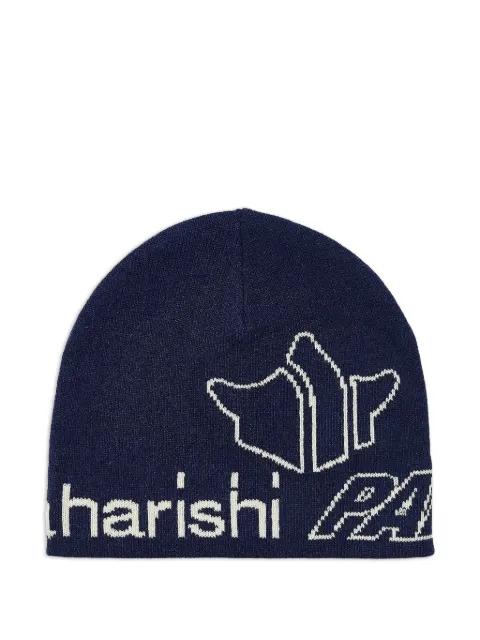 logo knit beanie hat by PALACE