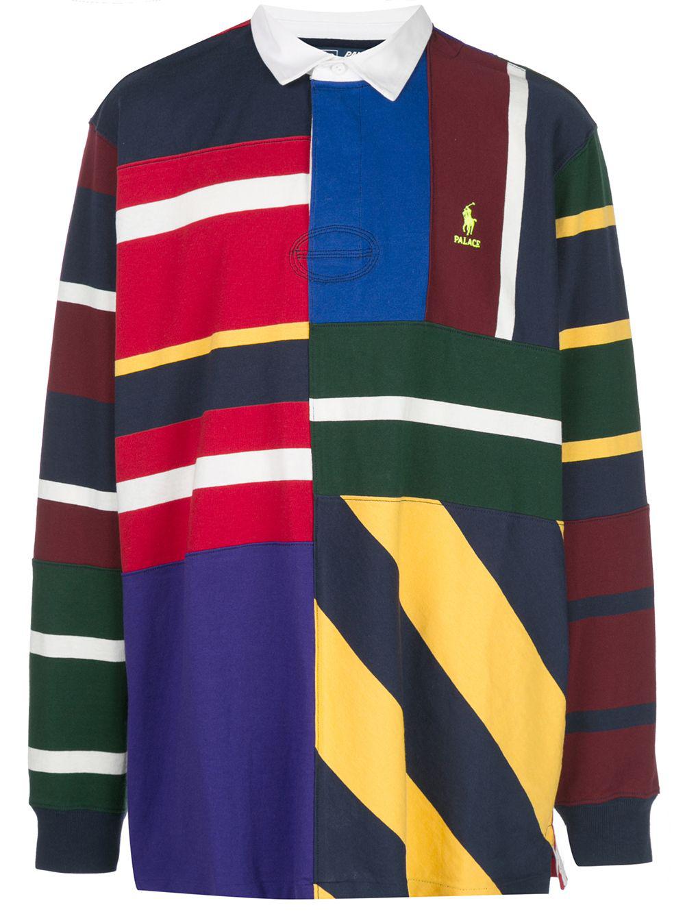 x Polo Ralph Lauren pieced rugby shirt by PALACE