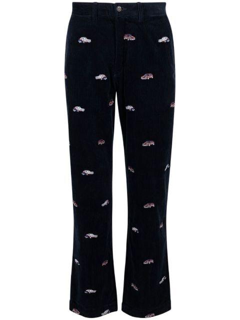 x Ralph Lauren GTI embroidered corduroy trousers by PALACE