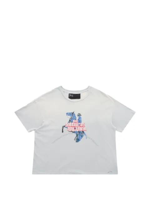 American Dreamer graphic-print T-shirt by PALM ANGELS