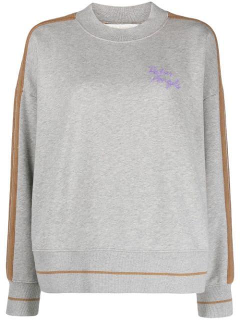 Angels logo-embroidered sweatshirt by PALM ANGELS