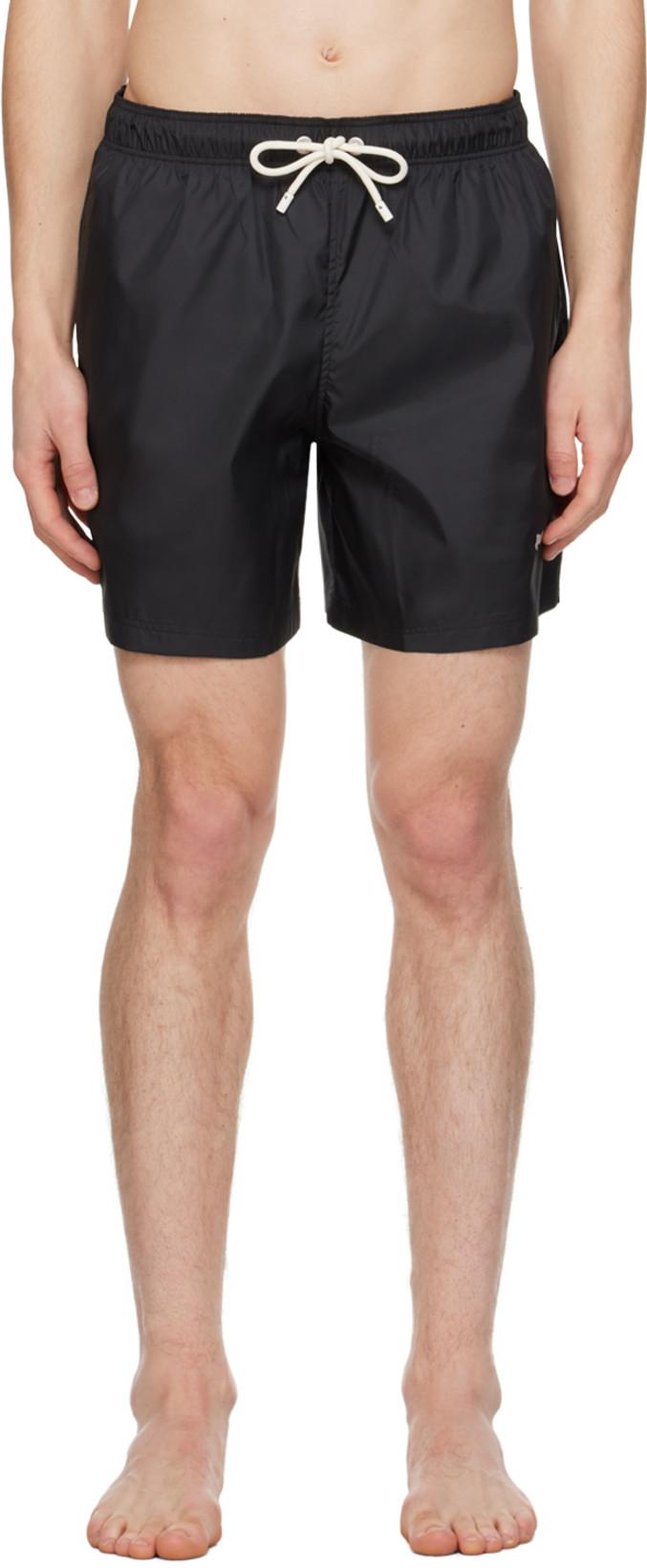 Black Classic Swim Shorts by PALM ANGELS