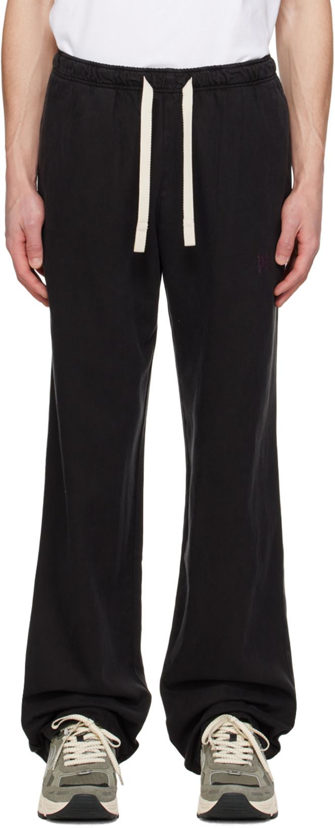 Black Travel Sweatpants by PALM ANGELS