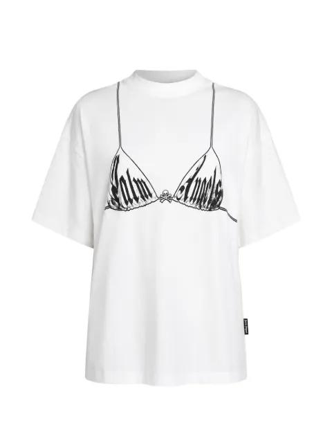 Bra Loose crew-neck T-shirt by PALM ANGELS