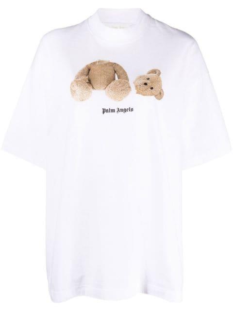 Broken Bear cotton T-shirt by PALM ANGELS