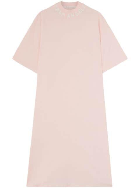 Classic Logo cotton dress by PALM ANGELS