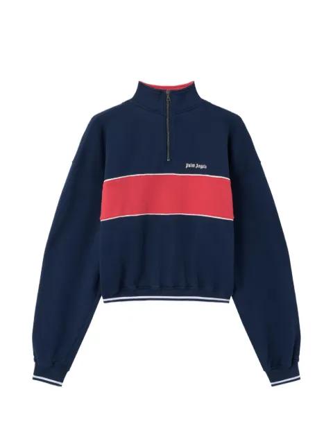 Classic logo half-zip sweatshirt by PALM ANGELS