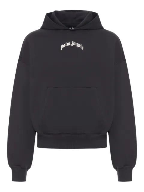 Curved Logo hoodie by PALM ANGELS