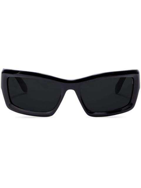 Adin rectangular-frame sunglasses by PALM ANGELS EYEWEAR