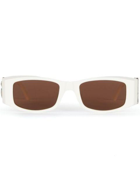 Angel rectangle-frame sunglasses by PALM ANGELS EYEWEAR