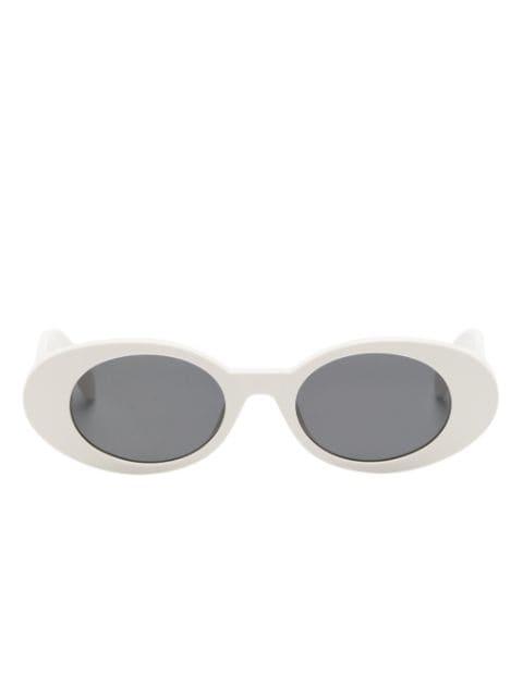 Gilroy oval-frame sunglasses by PALM ANGELS EYEWEAR