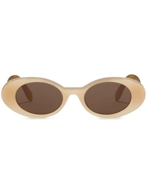 Gilroy oval-frame sunglasses by PALM ANGELS EYEWEAR