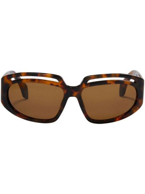 Heights cutout sunglasses by PALM ANGELS EYEWEAR