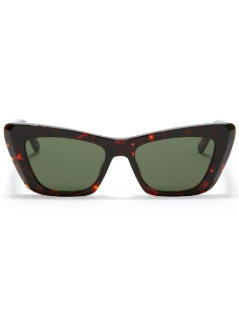 Hermosa square-frame sunglasses by PALM ANGELS EYEWEAR