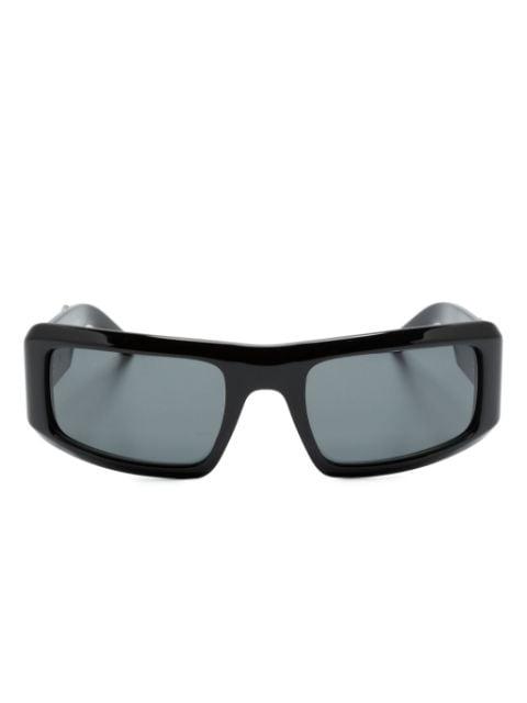 Kerman rectangle-frame sunglasses by PALM ANGELS EYEWEAR
