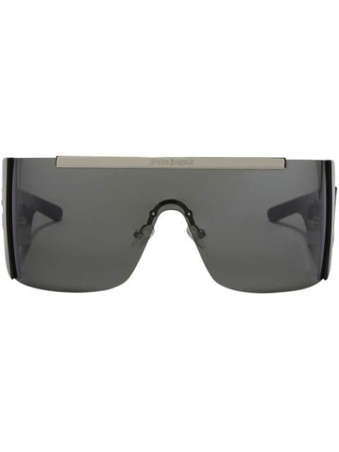 Los Angeles mask sunglasses by PALM ANGELS EYEWEAR