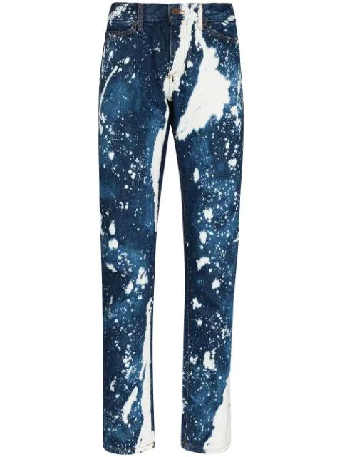 Galaxy Dye slim-fit jeans by PALM ANGELS