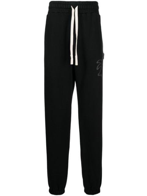 Hunter cotton track pants by PALM ANGELS