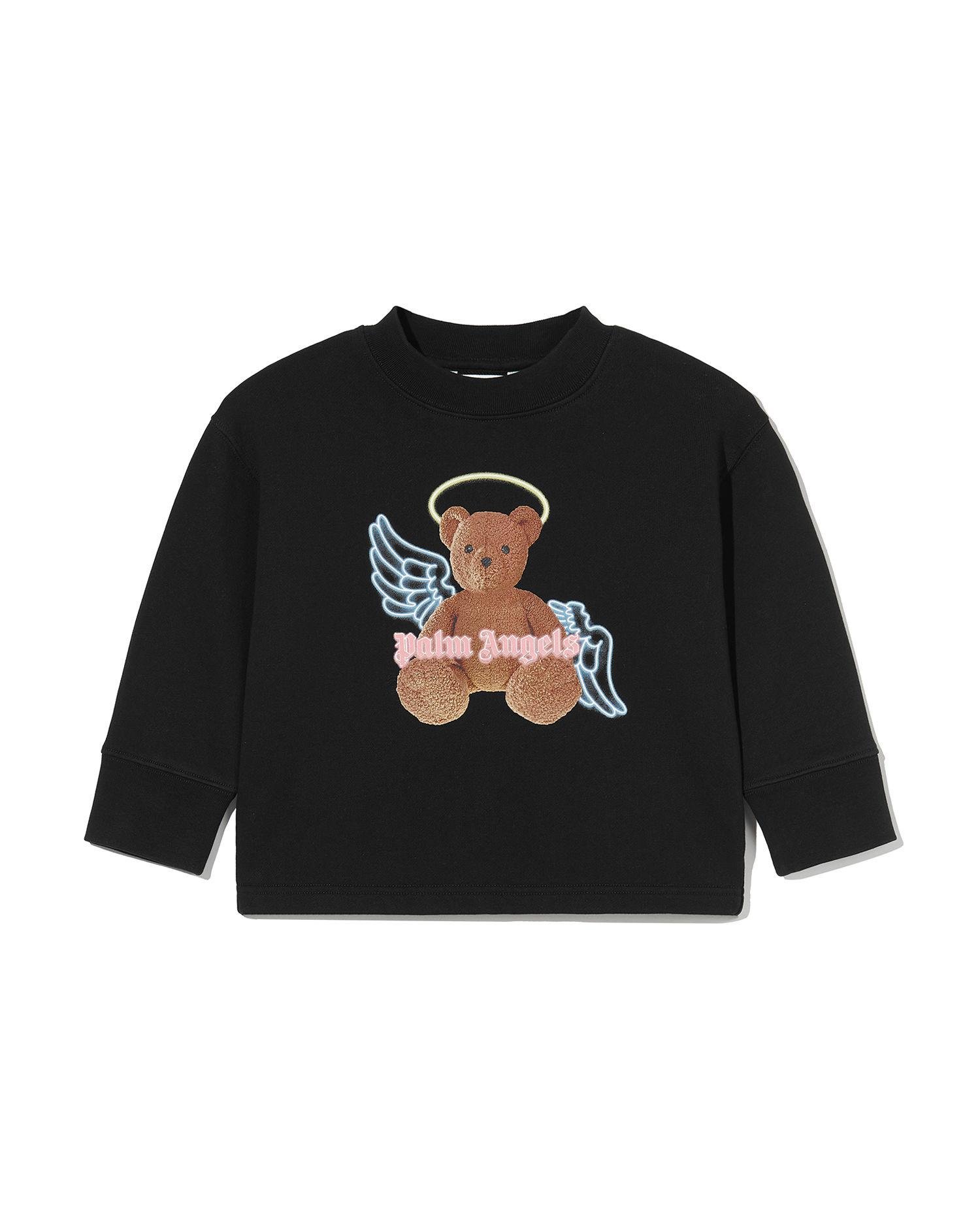 Kids bear angel open back sweatshirt by PALM ANGELS