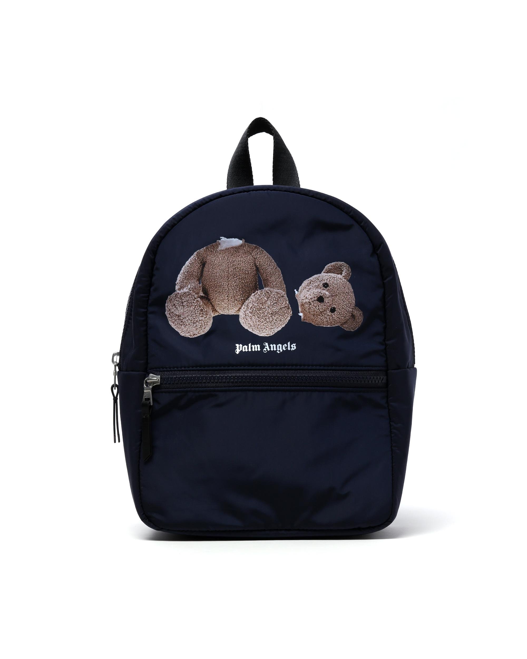 Kids bear backpack by PALM ANGELS