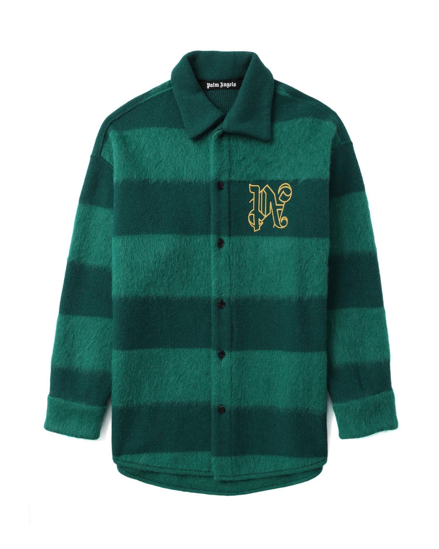 Logo rugby knit shirt by PALM ANGELS