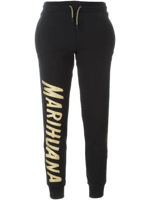 'Marihuana' joggers by PALM ANGELS