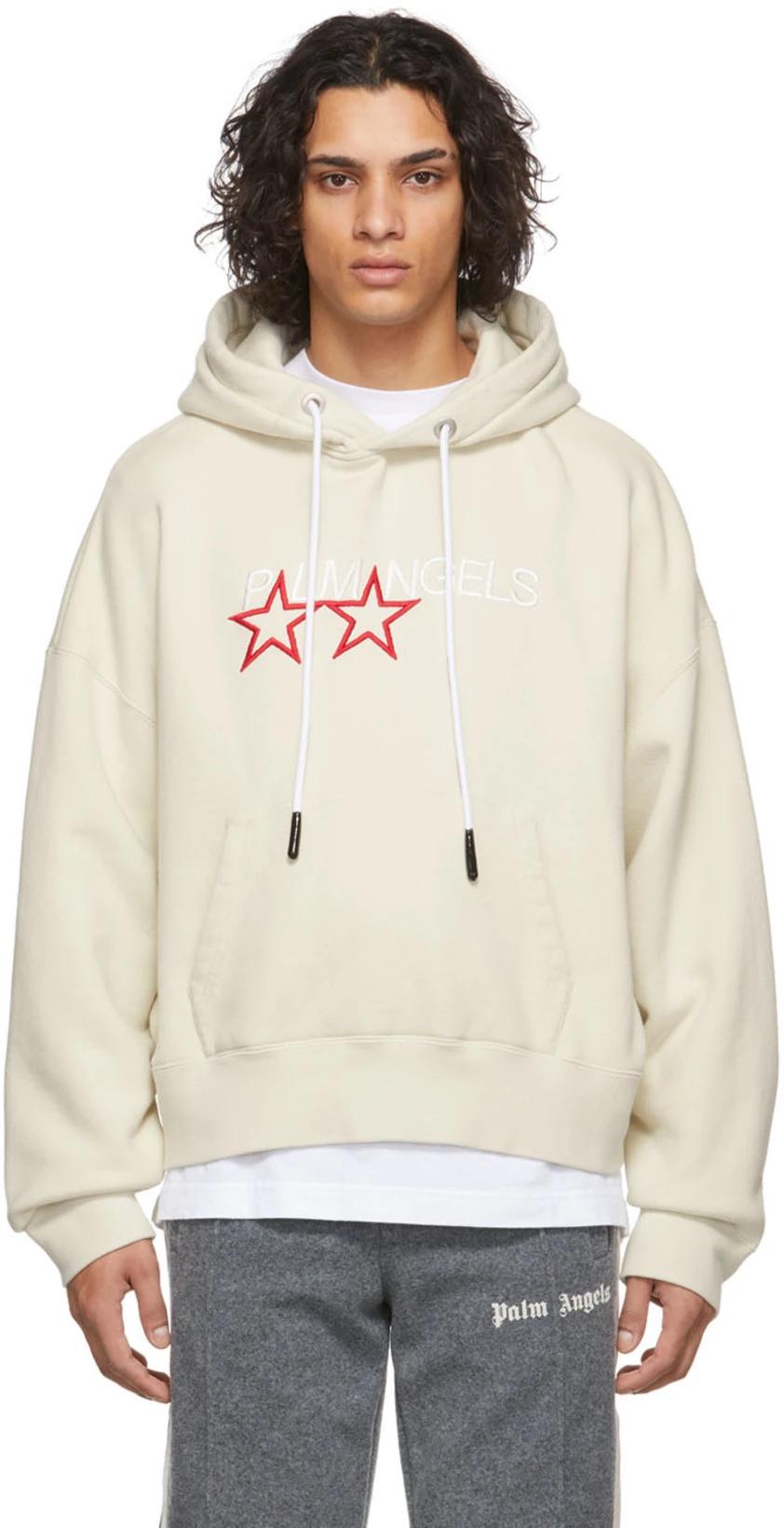 Off-White Racing Star Hoodie by PALM ANGELS jellibeans