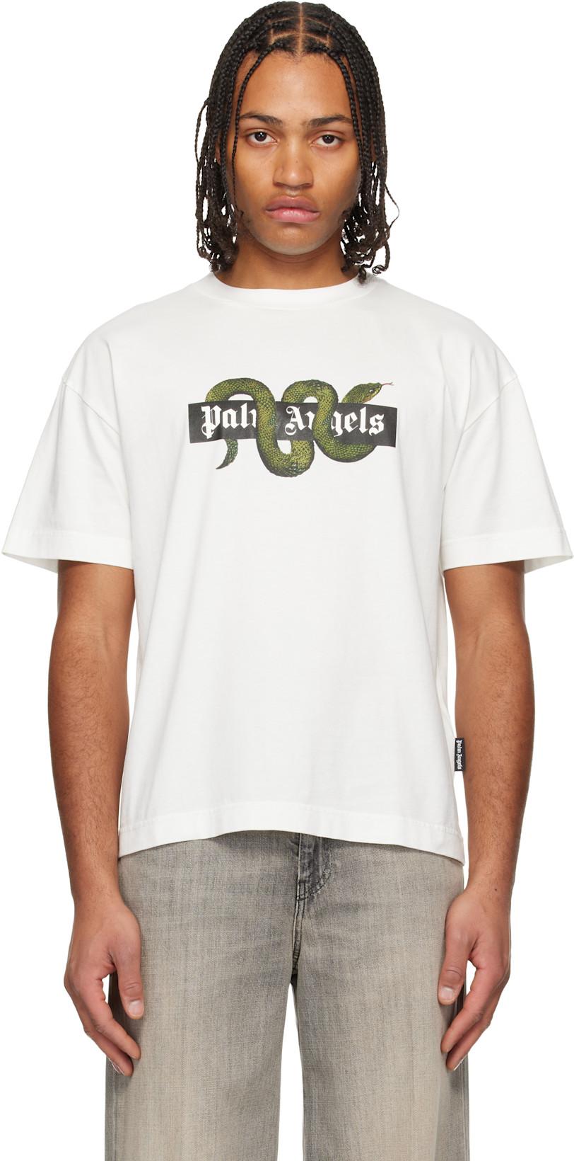 Off-White Snake Logo T-shirt by PALM ANGELS