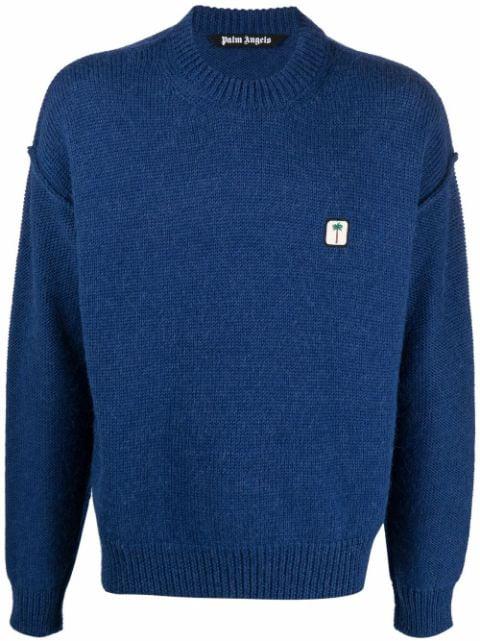 PXP logo-patch jumper by PALM ANGELS