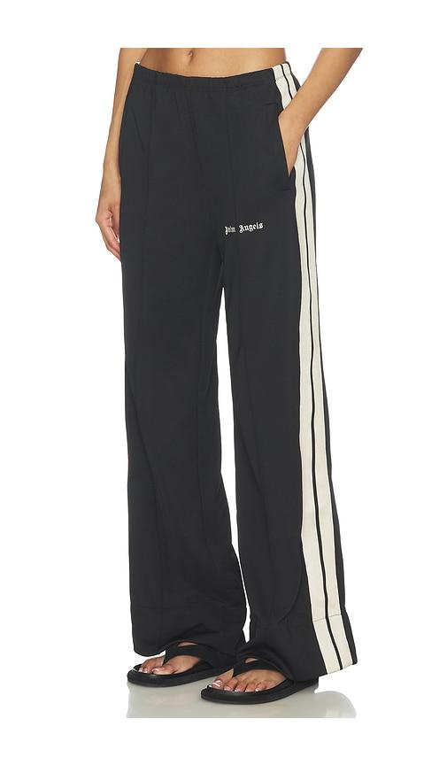 Palm Angels Classic Logo Track Loose Pant in Black by PALM ANGELS