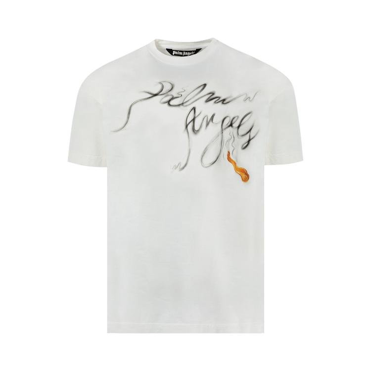 Palm Angels Foggy T-Shirt 'Off White/Black' by PALM ANGELS