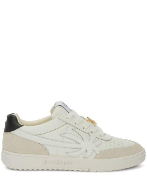Palm Beach University leather sneakers by PALM ANGELS