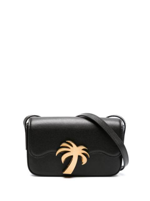 Palm Beach leather crossbody bag by PALM ANGELS