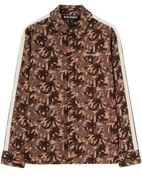 Palms camouflage-pattern shirt by PALM ANGELS
