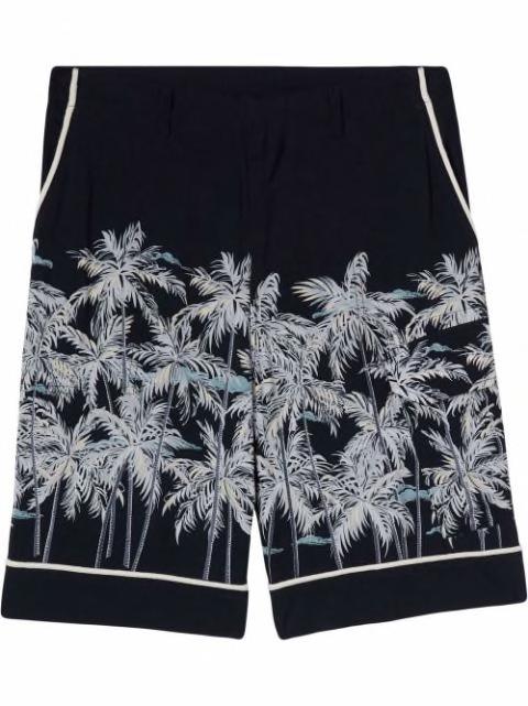 Palms-print bermuda shorts by PALM ANGELS