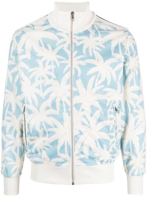Palms zip-up track jacket by PALM ANGELS
