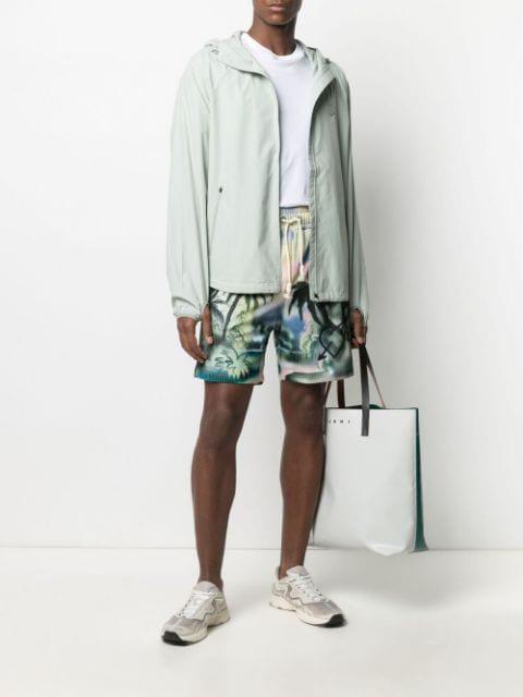 Paradise mesh track shorts by PALM ANGELS