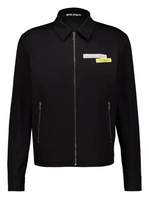 Pax Los Angeles Times News-print cotton jacket by PALM ANGELS