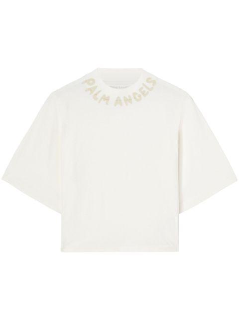 Seasonal Logo T-shirt by PALM ANGELS