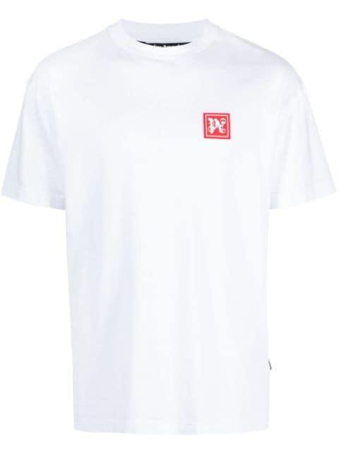 Ski Club cotton T-shirt by PALM ANGELS
