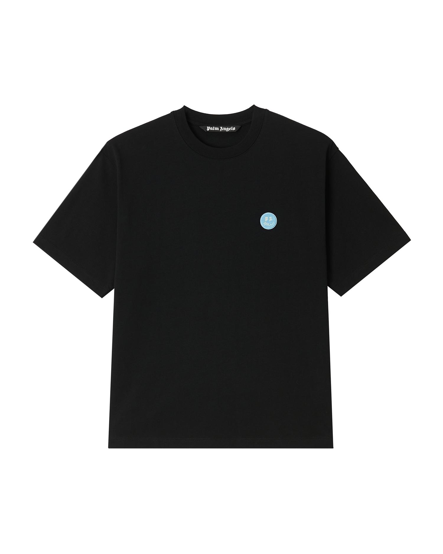 Smile face patch tee by PALM ANGELS