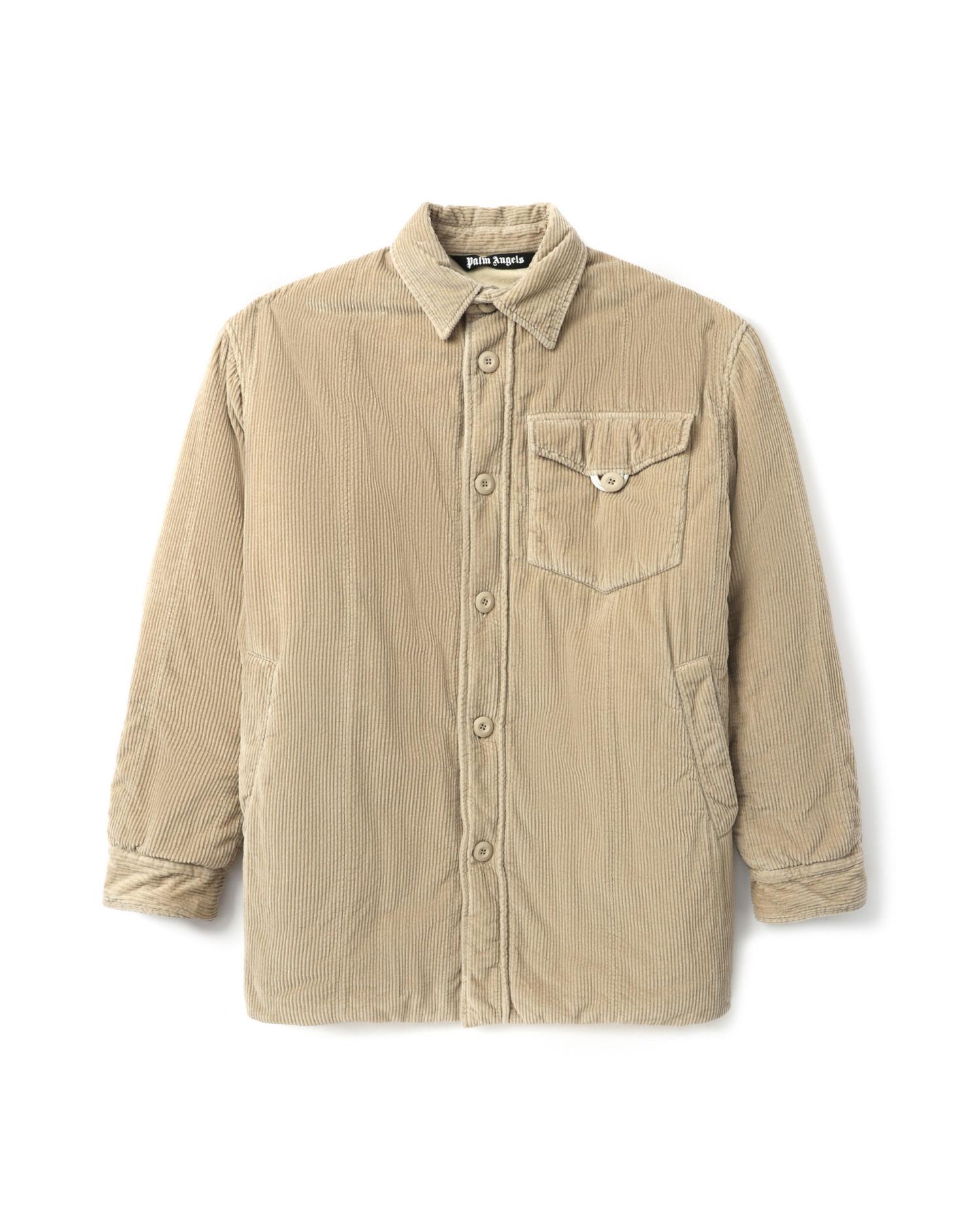 Soft padded overshirt by PALM ANGELS