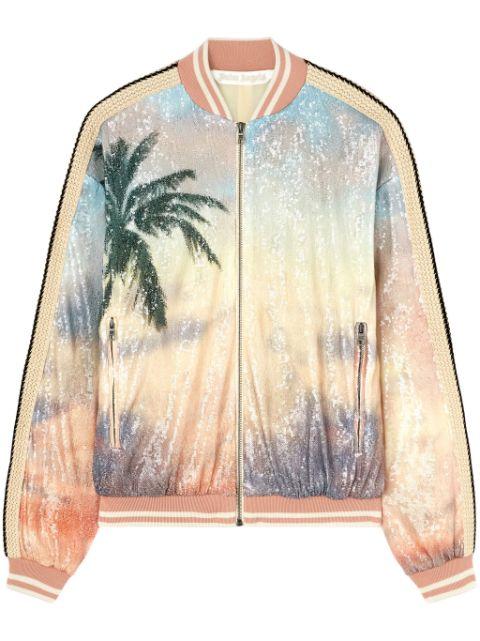 Sunrise Palm bomber jacket by PALM ANGELS