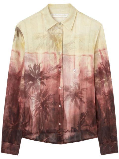 Sunset Palms shirt by PALM ANGELS