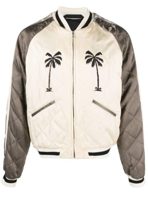 Upsidedown Palm Sukajan jacket by PALM ANGELS