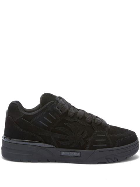 Venice lace-up suede sneakers by PALM ANGELS